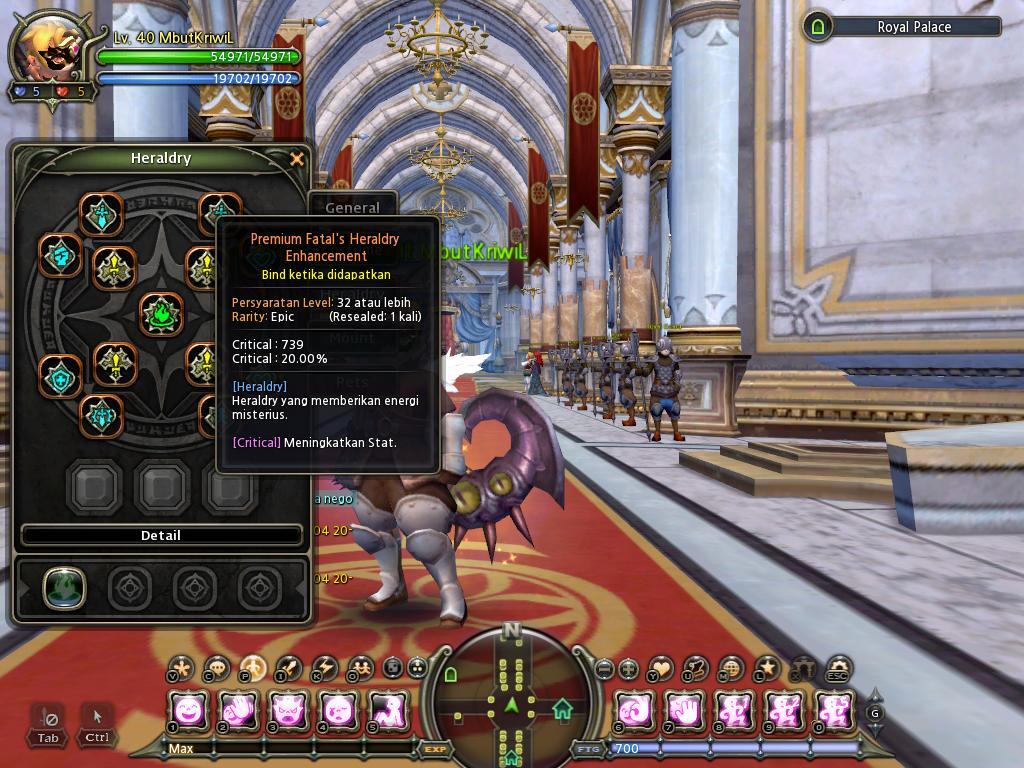 Jual Char Mercenary 40 Dragonest Indo (server althea)