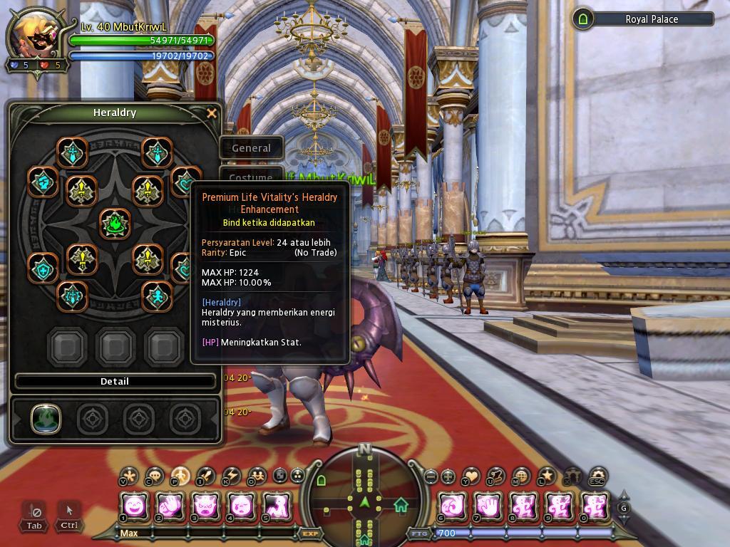 Jual Char Mercenary 40 Dragonest Indo (server althea)