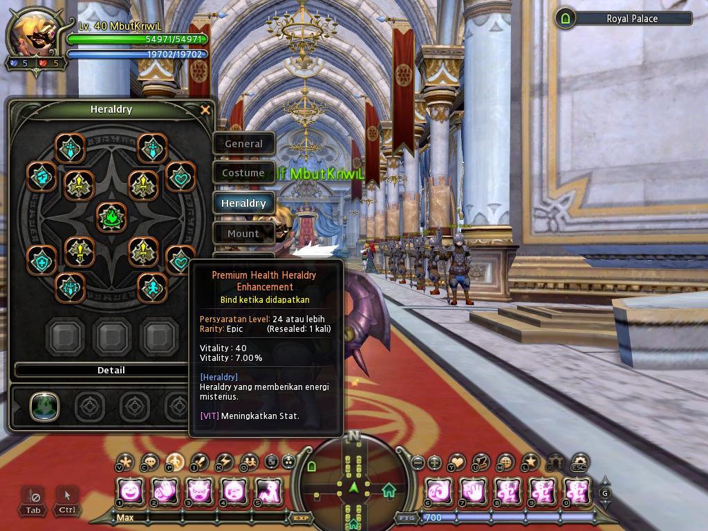 Jual Char Mercenary 40 Dragonest Indo (server althea)