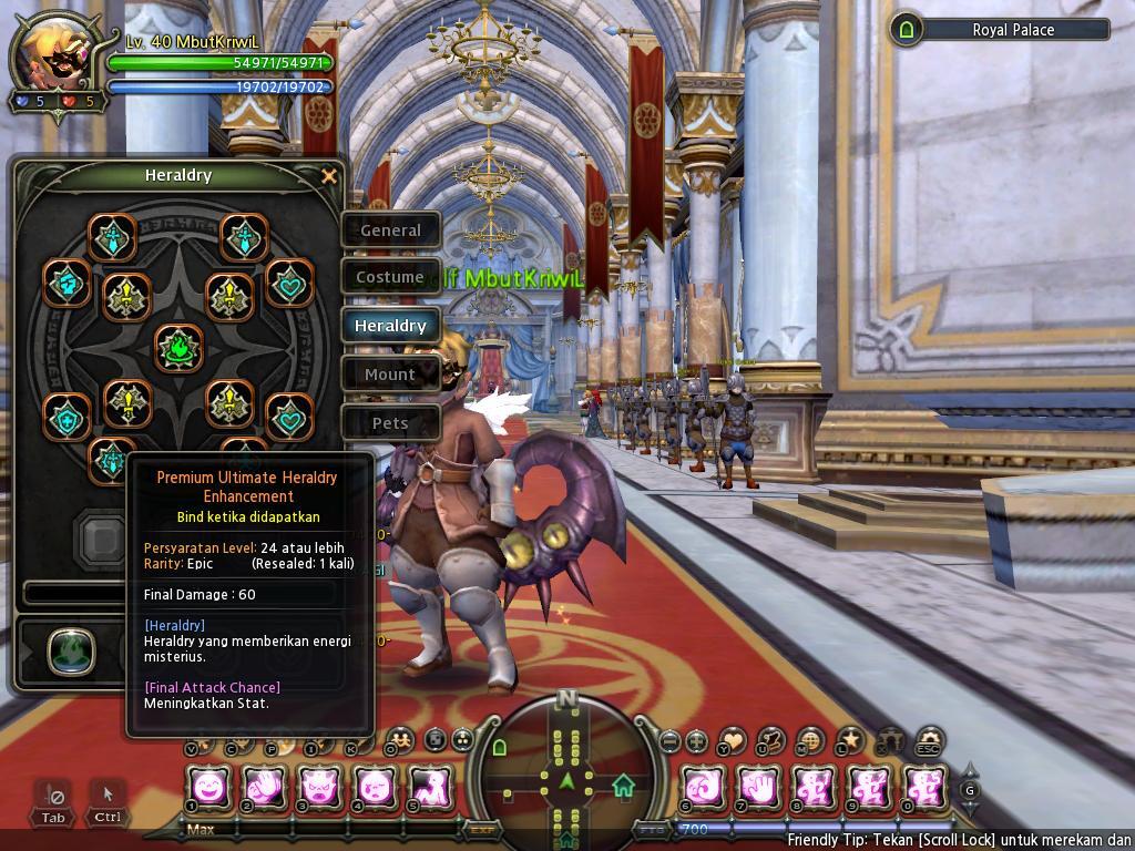 Jual Char Mercenary 40 Dragonest Indo (server althea)