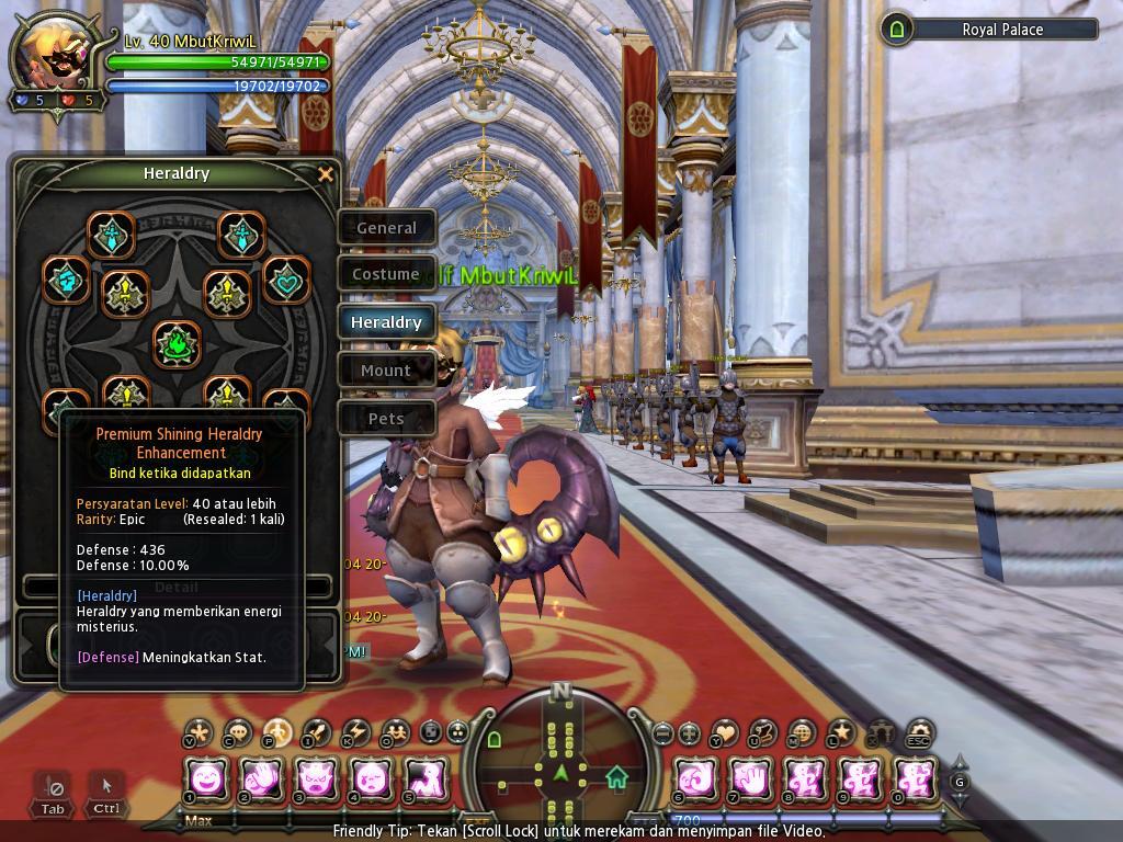 Jual Char Mercenary 40 Dragonest Indo (server althea)