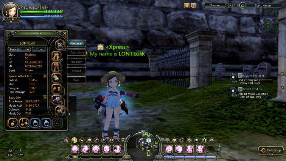 JUAL ID DRAGON NEST SEA SARVER WESTWOOD