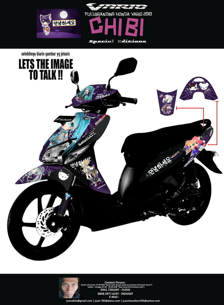 STRIPPING MOTOR DESAIN SUKA SUKA v