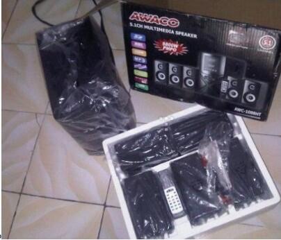 JUAL Cepat : "Home Theater " mrk "AWACO (awc -1088HT) " 5,1ch multimedia speaker-FULL