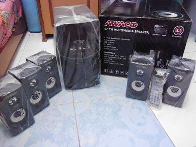 JUAL Cepat : "Home Theater " mrk "AWACO (awc -1088HT) " 5,1ch multimedia speaker-FULL