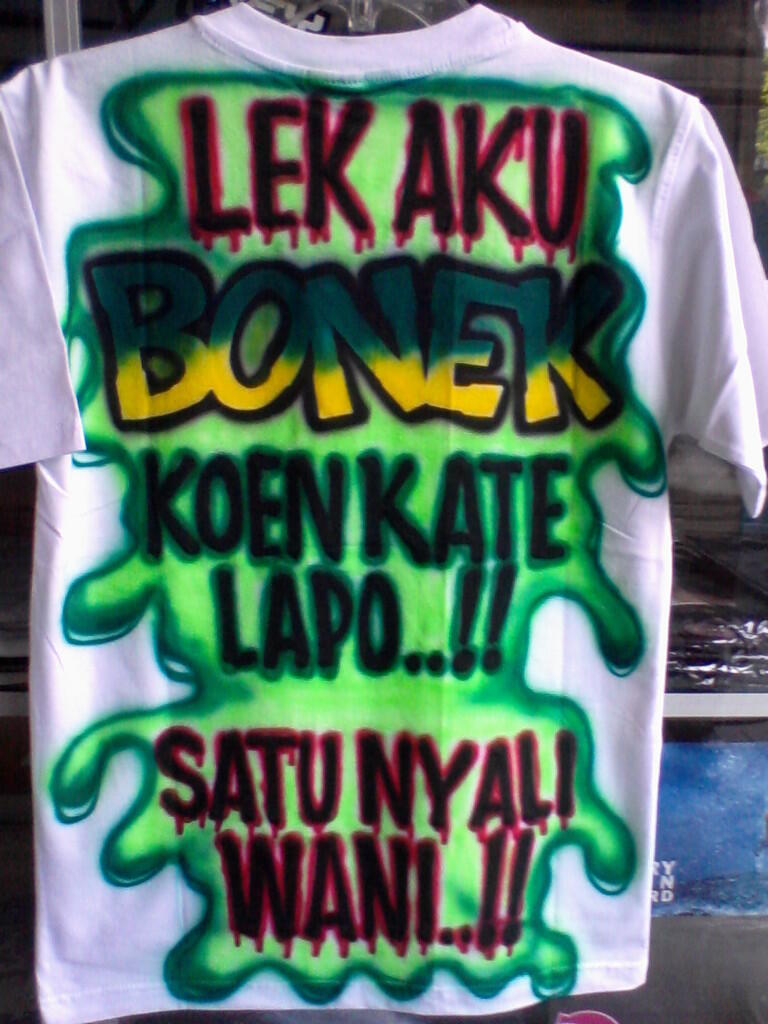 Terjual Jual Dan Pemesanan Kaos Bonek Dan Viking Airbrush KASKUS