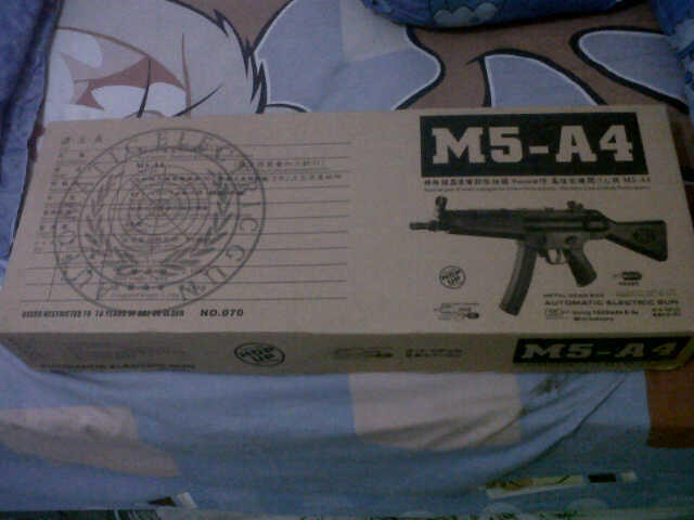 Jual Air Softgun AEG M5-A4 Murahhh