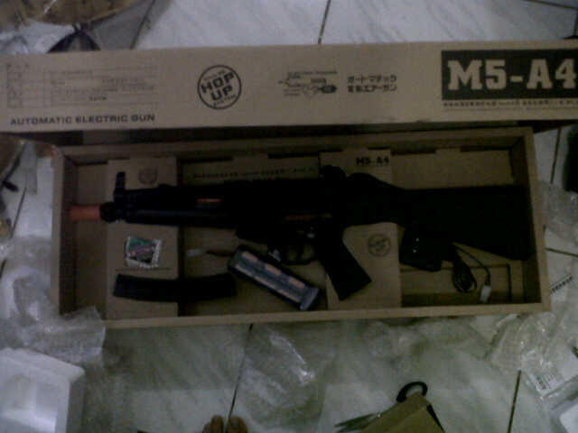 Jual Air Softgun AEG M5-A4 Murahhh