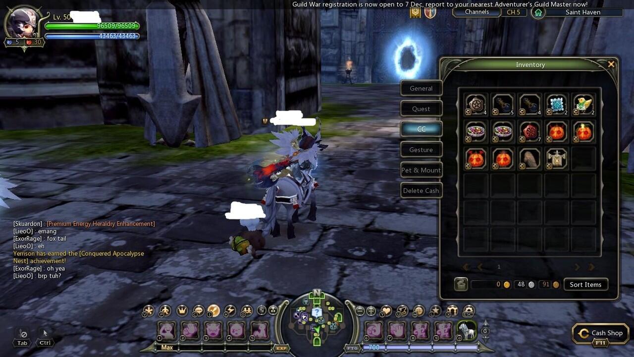 Jual ID Dragon Nest SEA (WestWood) Barbarian (SURABAYA)