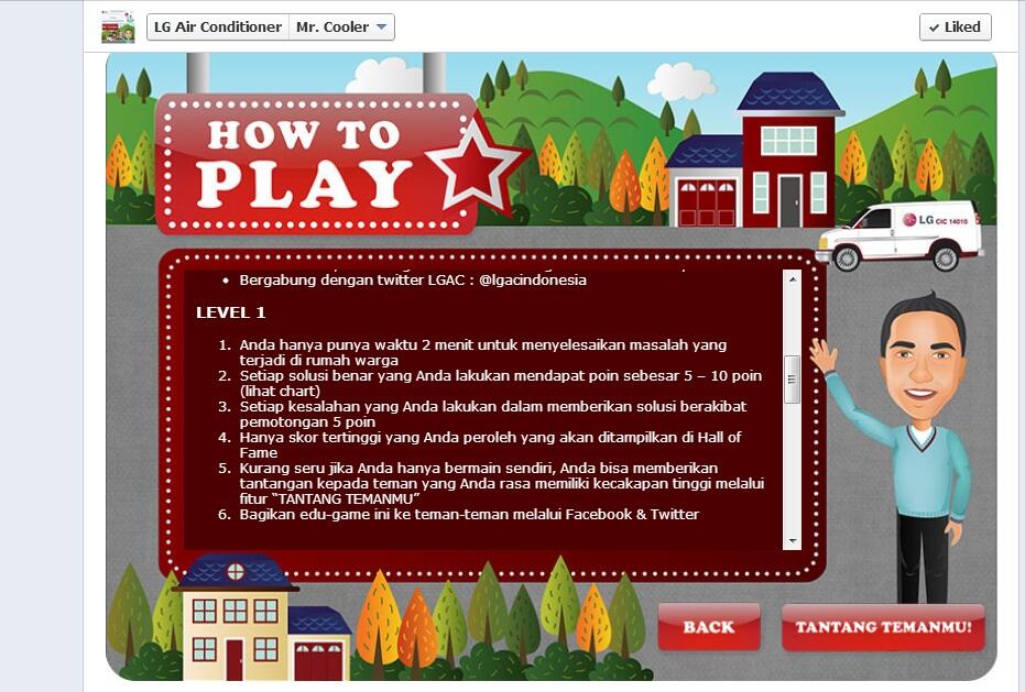 &#91;Mr. Cooler&#93; Game Facebook Seru dari LG Berhadiah AC gann !!!