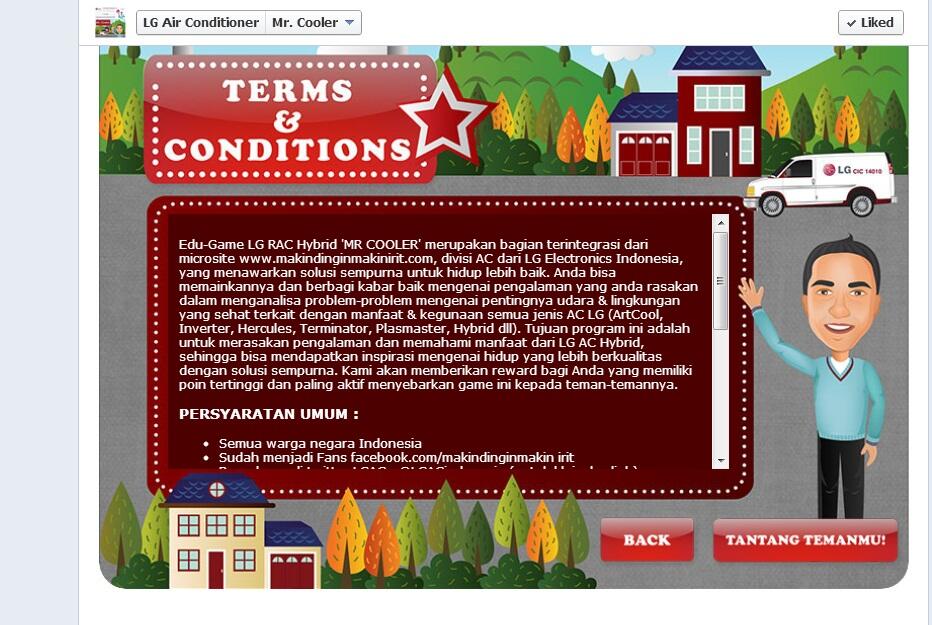 &#91;Mr. Cooler&#93; Game Facebook Seru dari LG Berhadiah AC gann !!!