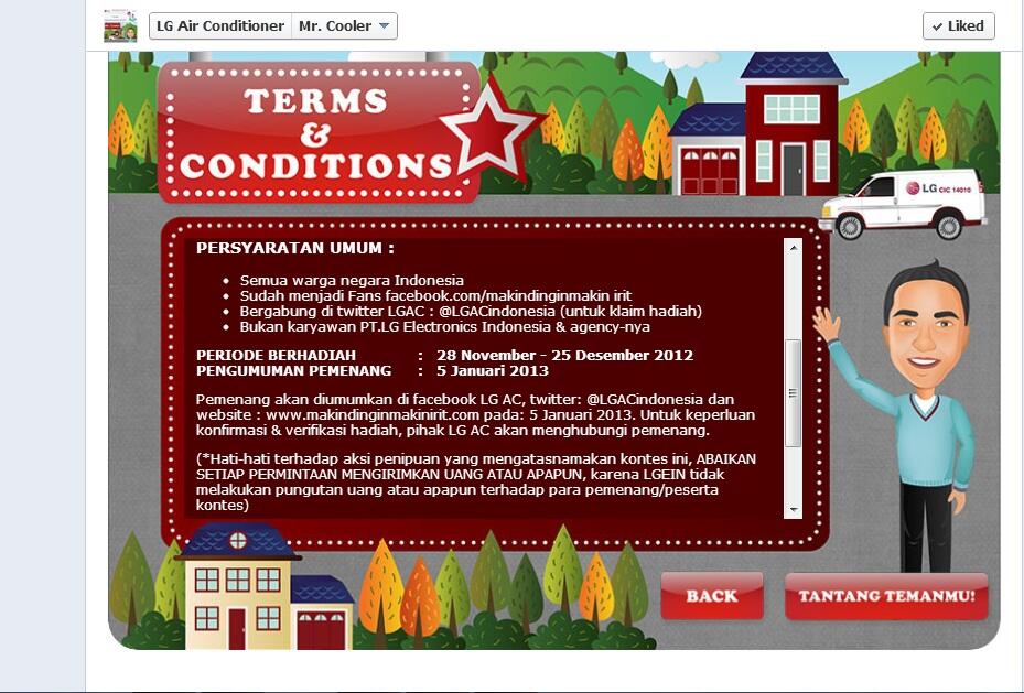 &#91;Mr. Cooler&#93; Game Facebook Seru dari LG Berhadiah AC gann !!!