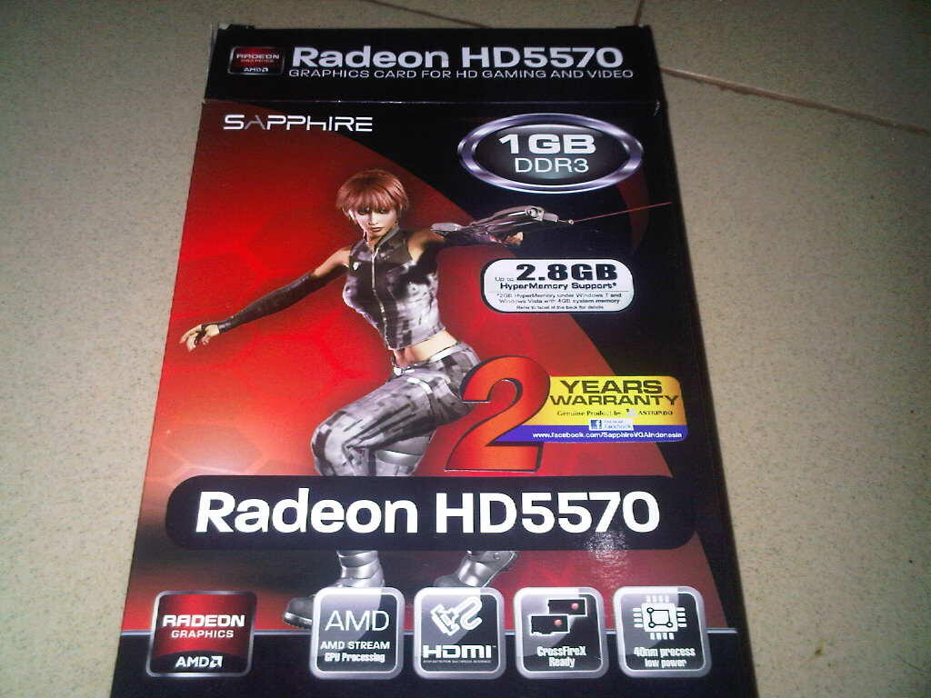 Jual Sapphire 5570 1Gb