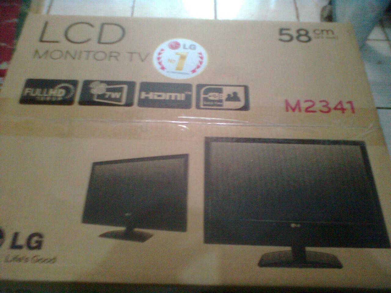 Terjual JUAL LCD Monitor TV 23'' LG 
