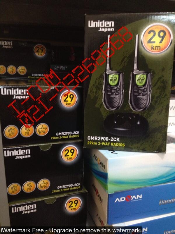 Ready Walkie Talkie UNIDEN GMR2900 - 2CK