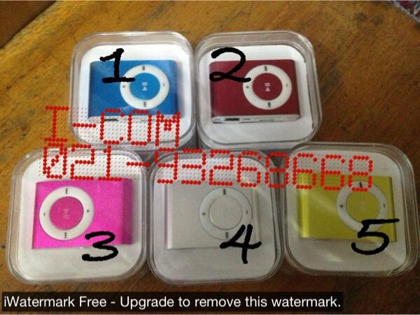 PROMO XMAS: Paket Mp3 Ipod Shuffel + Memory 4gb ---> MURAH