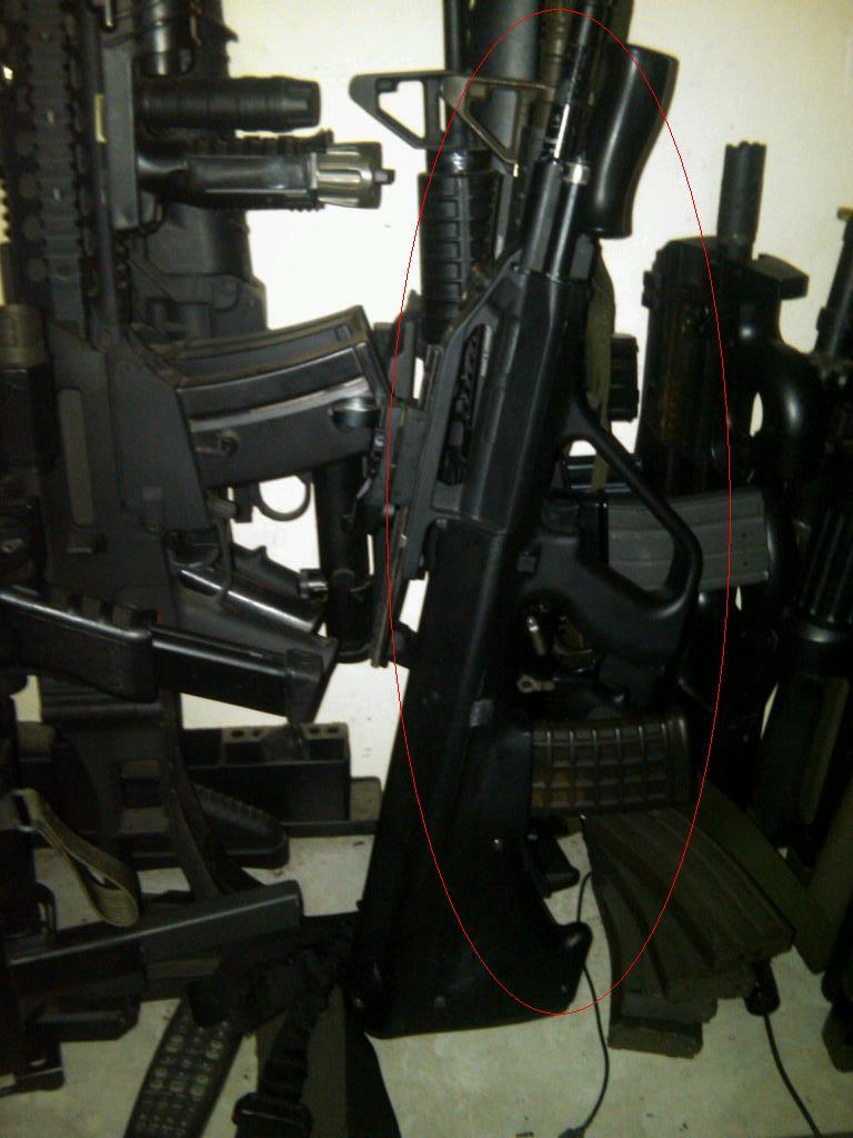 CA STEYR AUG A2 CQB AEG - REAL STEYR MARKING