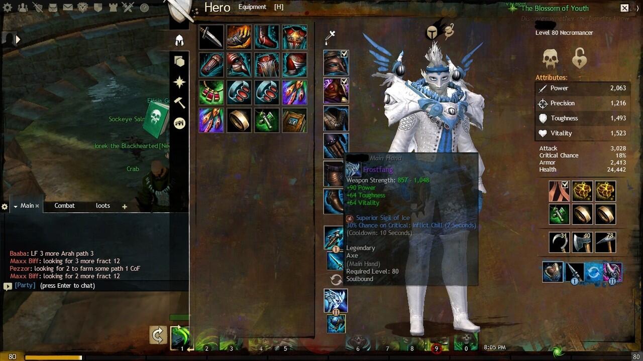 Jual >> ID guildwars 2 with legendary weapon..!!
