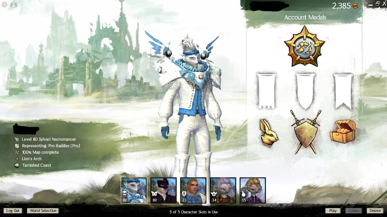 Jual >> ID guildwars 2 with legendary weapon..!!