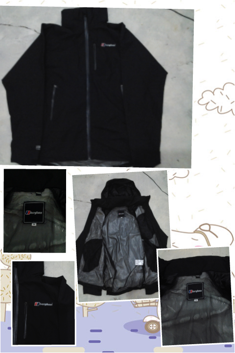 jaket berghaus, the north face, jackwolfskin, sepatu adidas goretex