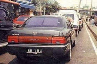 Plat Nomor Kocak abis , pasti ngakak Gan!!!!!