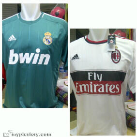 JERSEY GRADE GO, PI (AFF, MILAN, MU, BARCA, REAL MADRID, CHELSEA)