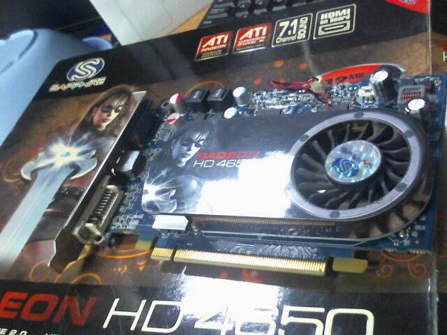 Sapphire HD4650 DDR3 512mb 128 bit, PES 13,DRAGON AGE, Setting high lancaaar