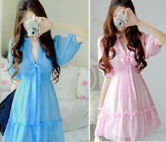 Dress Chiffon Pink Only (Just 60K)