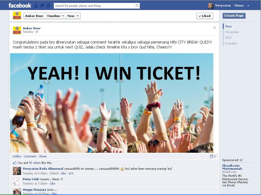 1 Tiket Gratis buat Agan yg beruntung HIN CITY Tour Series 8-9 Dec di JCC Senayan