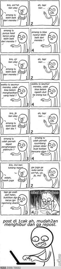 BUAT HATER BACA NIH (yang ga suka ngehina, masuk!)