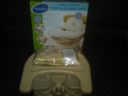BAJU2 BARU ANAK YG BELUM SEMPET DIPAKE, KURSI MAKAN SUMMER FOLDING BOOSTER SEAT DLL