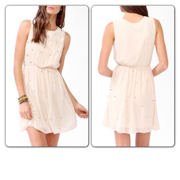 Branded dress f21