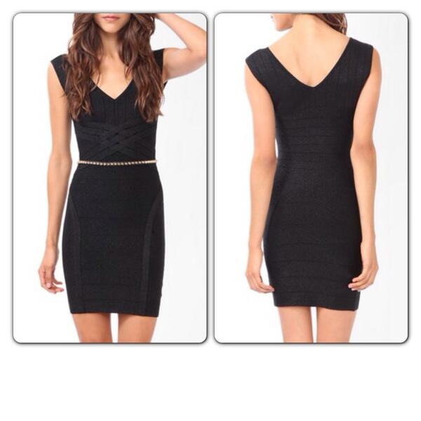 Branded dress f21