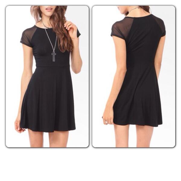 Branded dress f21