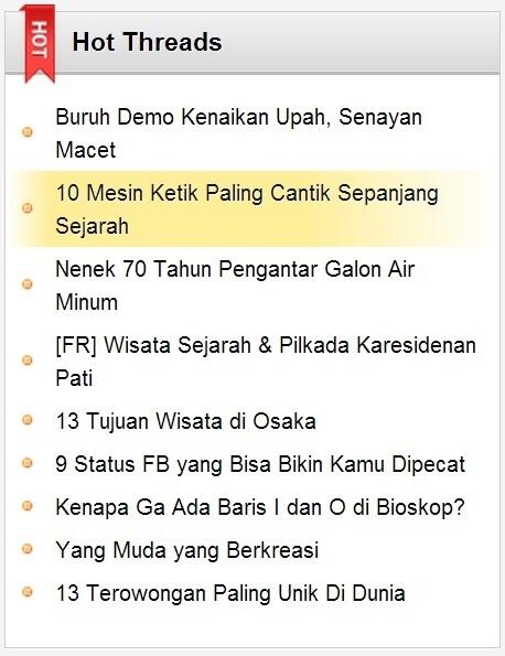 10 Mesin Ketik Paling Cantik Sepanjang Sejarah