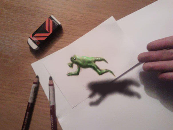 Amazing 3D Pencil Drawings by Ramon Bruin
