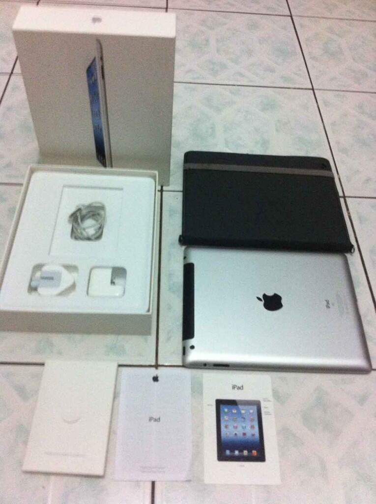 Ipad 3 32GB Wifi + 4G White Fullset, Mulus, Garansi Murah Bandung / Jakarta