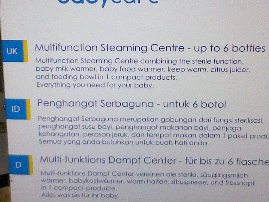 baby sterilizer 6 in one