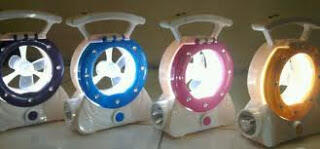 LAMPU BELAJAR + KIPAS ANGIN M 2000