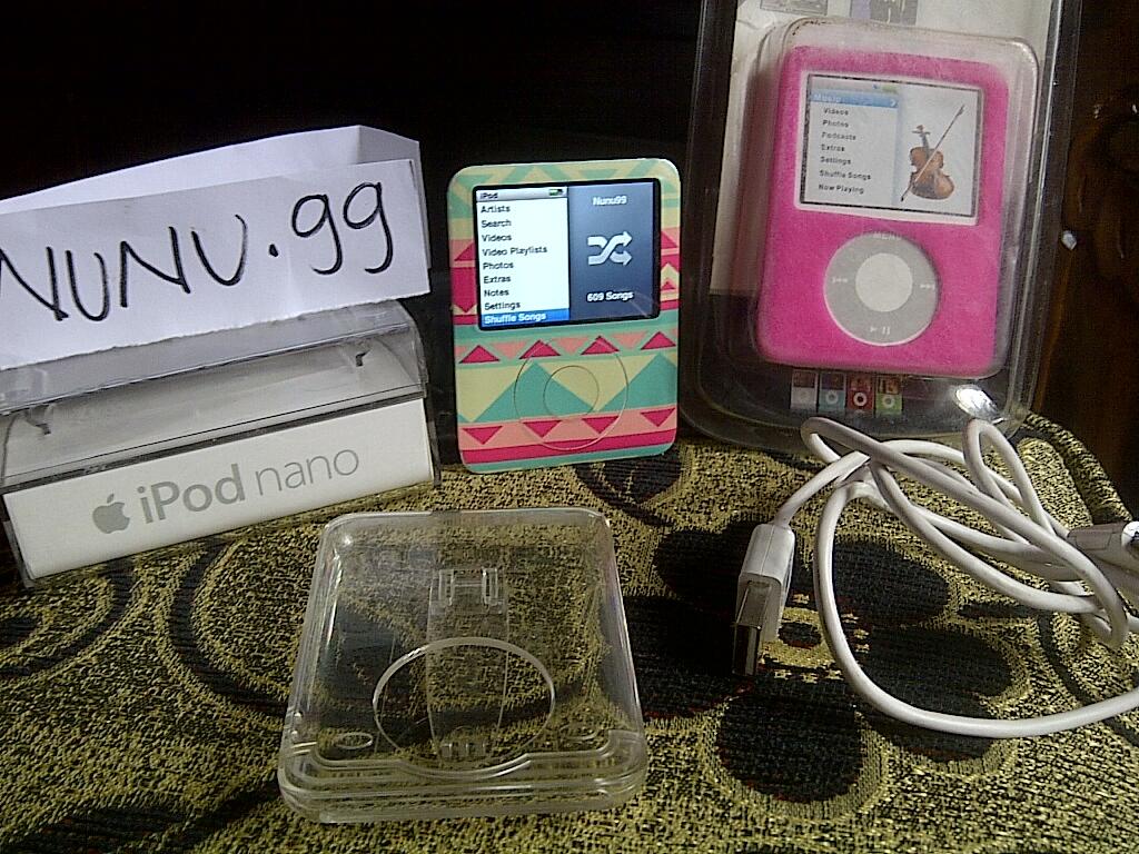 JUAL Ipod Nano 3rd Gen 4Gb DAN 8 GB