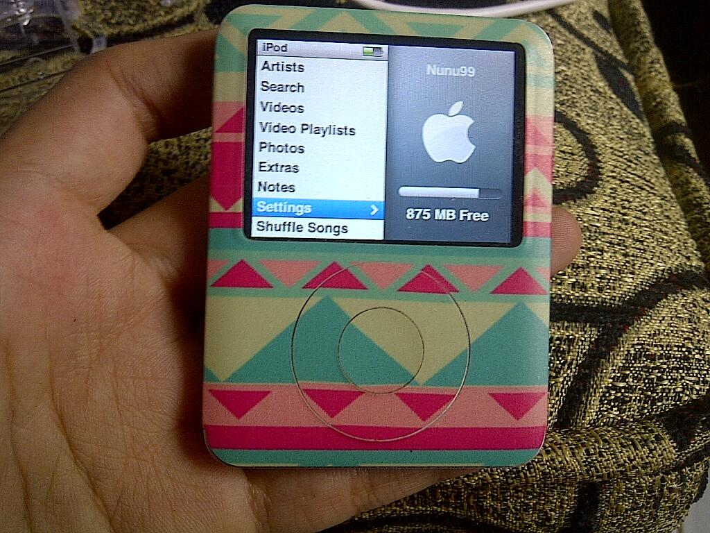 JUAL Ipod Nano 3rd Gen 4Gb DAN 8 GB
