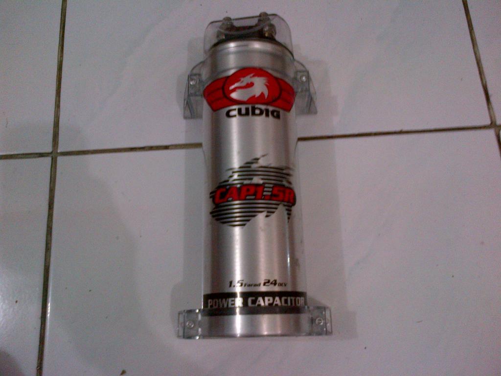 Power 4 chanel dan 2 chanel merk Cubig berikut subwoofer wolf plus Kapasitor Cubig