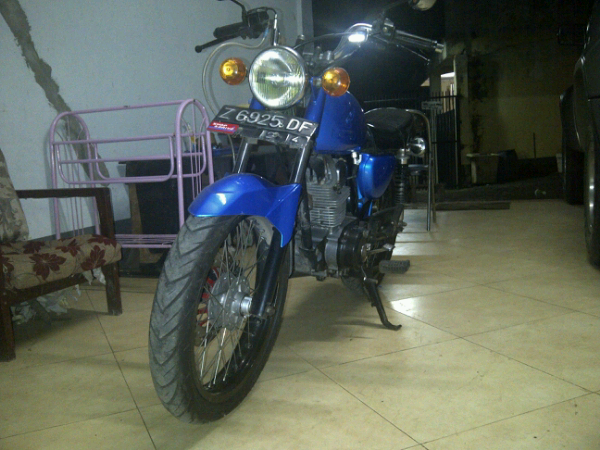 CB 100 thn 1974 GELATIK 200cc
