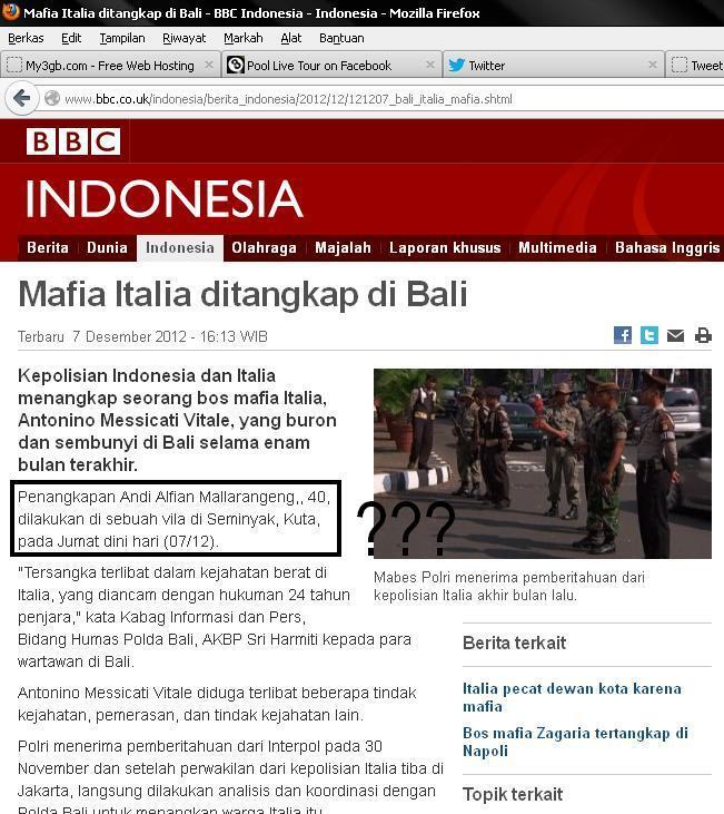 BBC Indonesia Salah nih 