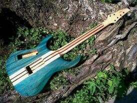 jual gitar bass akustik elektrik custom hand made semarang jawa tengah murah bagus