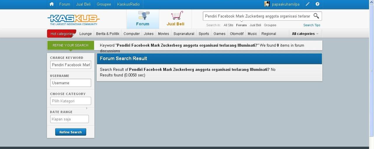 Pendiri Facebook Mark Zuckerberg anggota organisasi terlarang Illuminati?