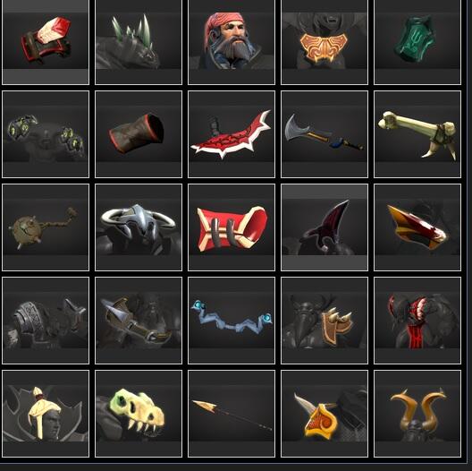 jual id dota 2 beserta isi inventory