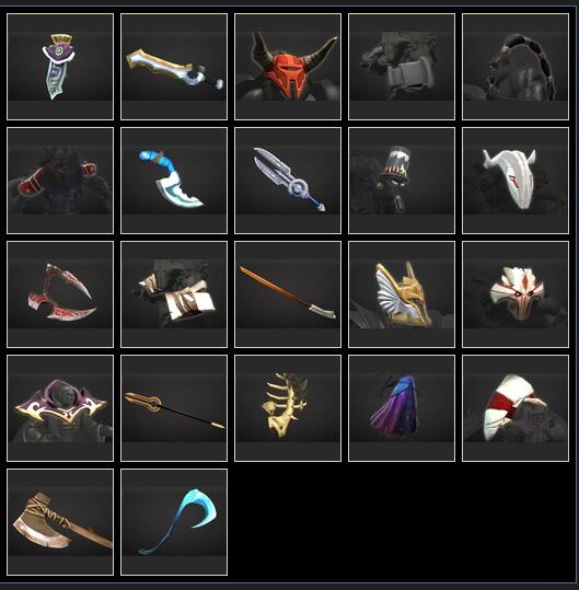 jual id dota 2 beserta isi inventory