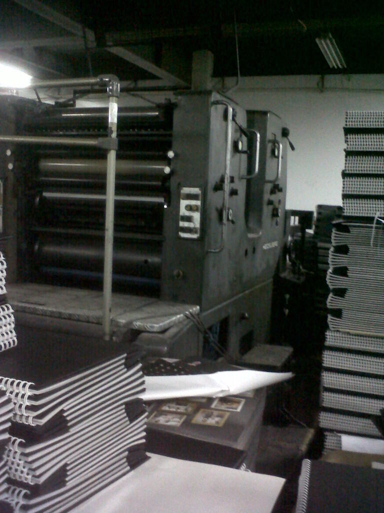 DIJUAL MESIN HEDELBERG SORM 1 SORSZ TAHUN 1995