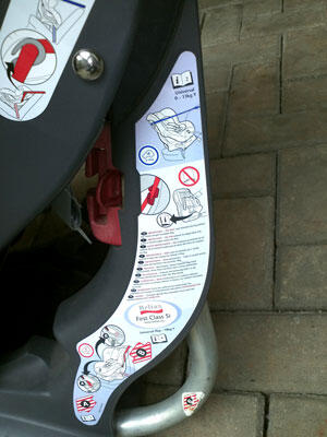 Car seat baby merk Britax First class si kondisi 80% .....Asli Murah Masih NEGO